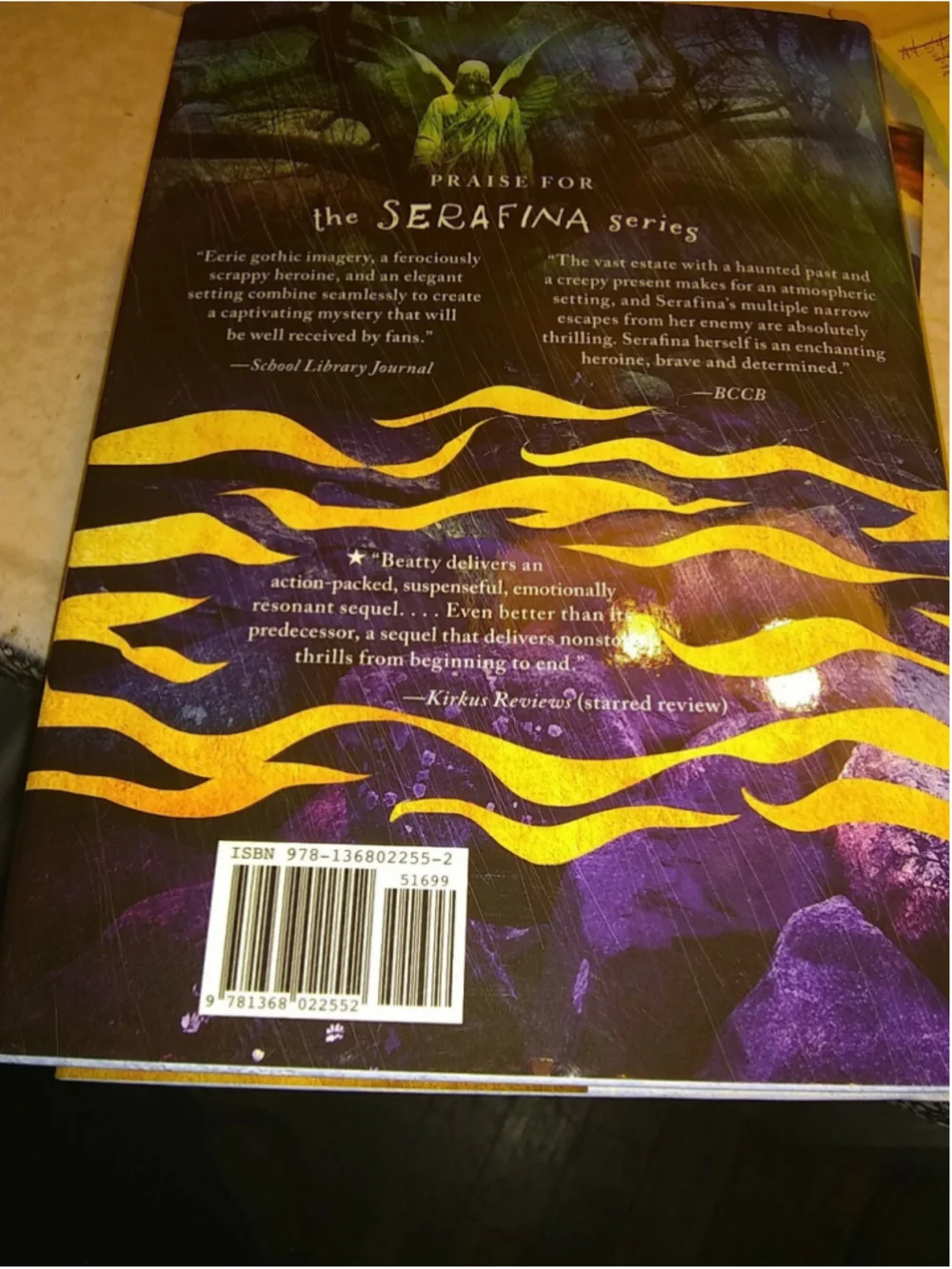 Serafina and the Splintered Heart Hardcover New Signed Copy Exclusive Copy B & N
